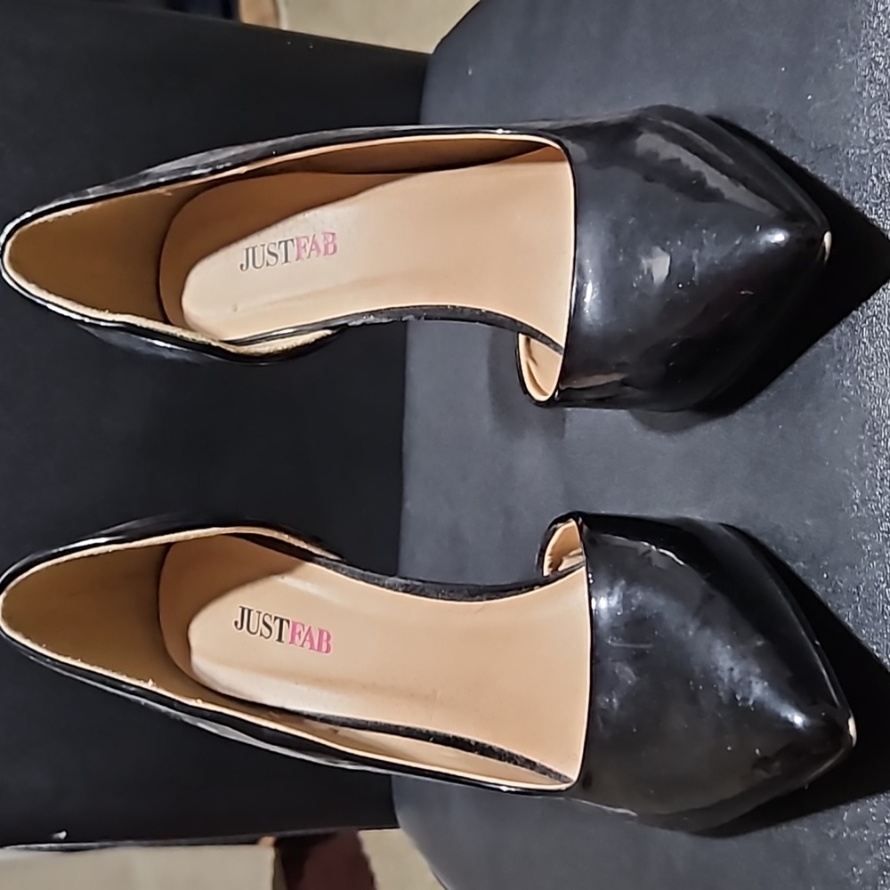 Black heels